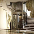 Villa Round Residential Glass Elevators Panoramic Elevator